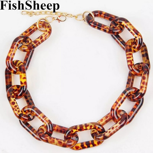 2/$15 3/$20 4/$25  5 Star Rated Leopard Necklace - Picture 2 of 6